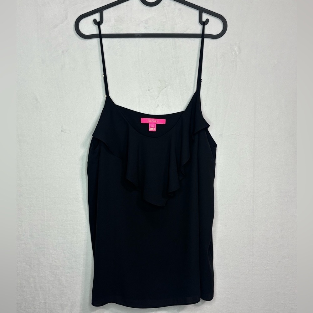 Lilly Pulitzer Elegant Black Top